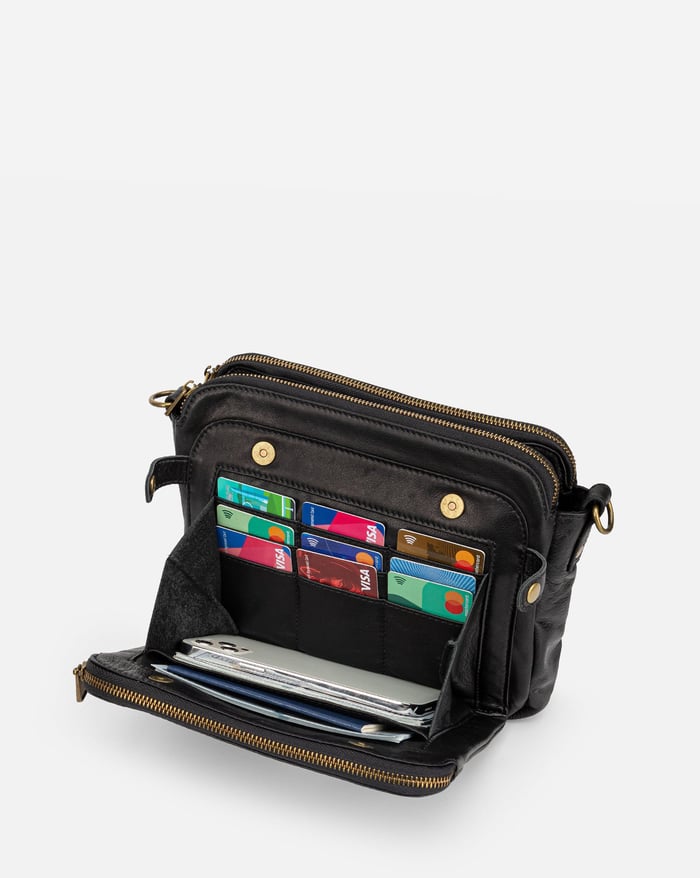 Jovie - Elegancka torebka crossbody z trzema warstwami