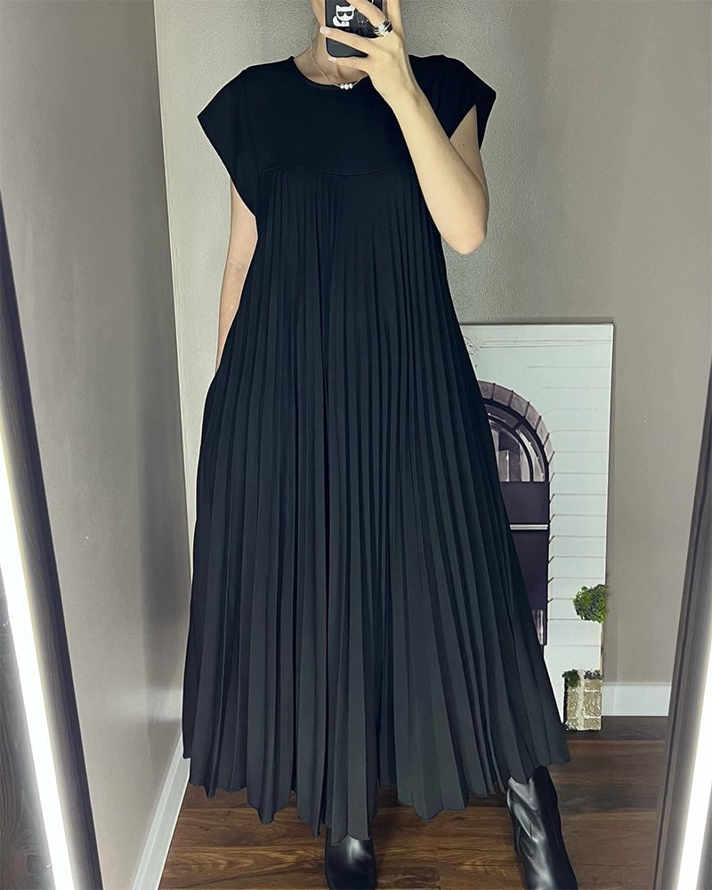 Grazia | Müheloses, elegantes Faltenkleid