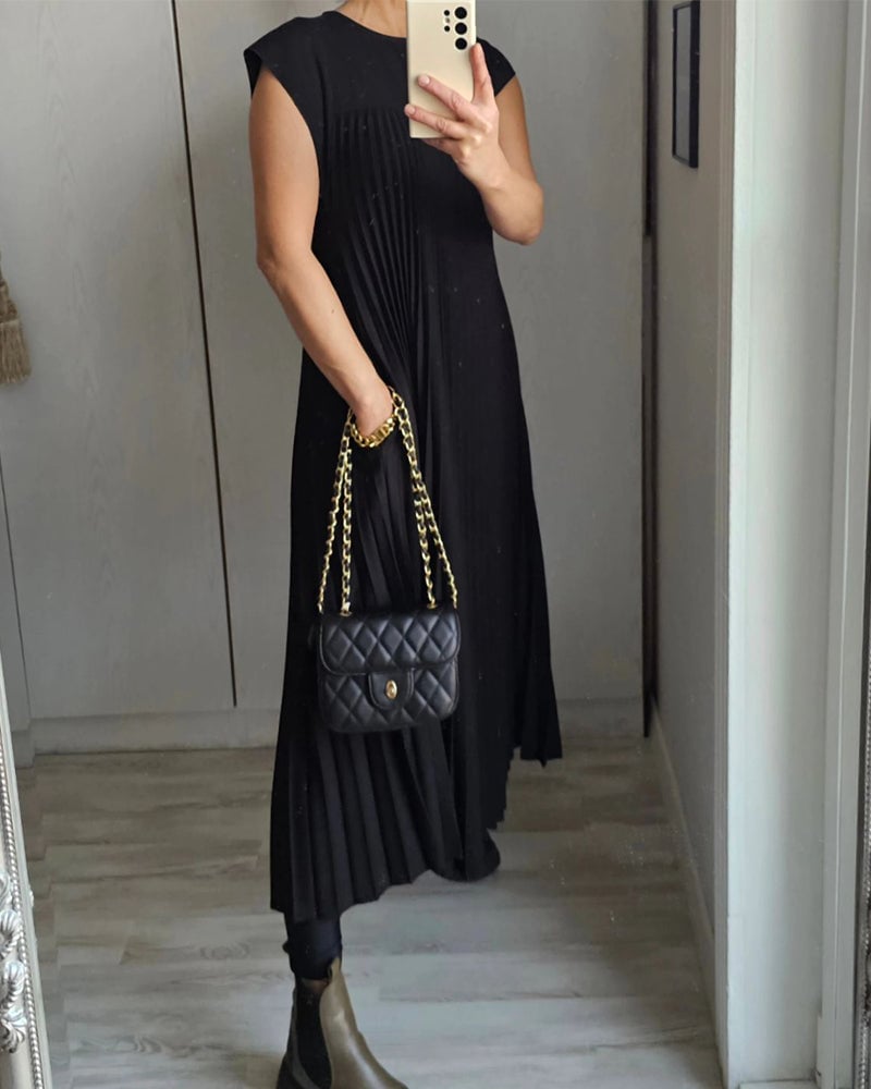 Grazia | Müheloses, elegantes Faltenkleid