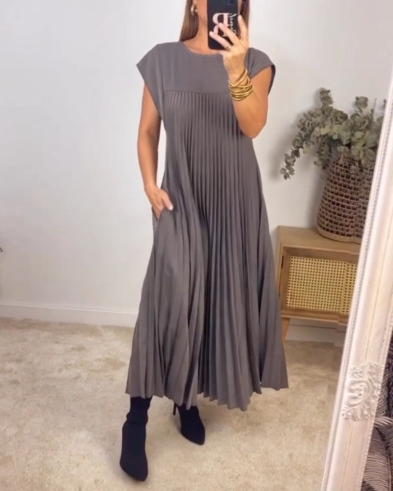 Grazia | Müheloses, elegantes Faltenkleid