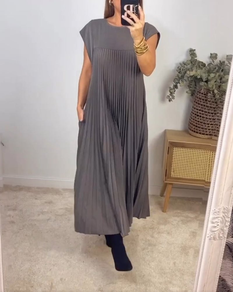 Grazia | Müheloses, elegantes Faltenkleid