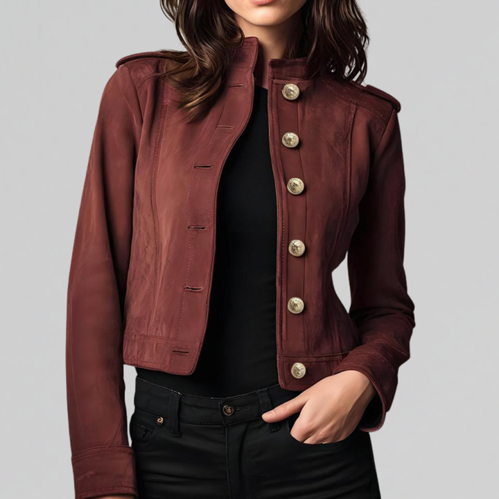 Bianca | Strukturierter Blazer mit Knöpfen