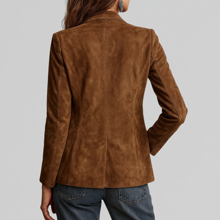 Brenda | Weicher Wildlederblazer