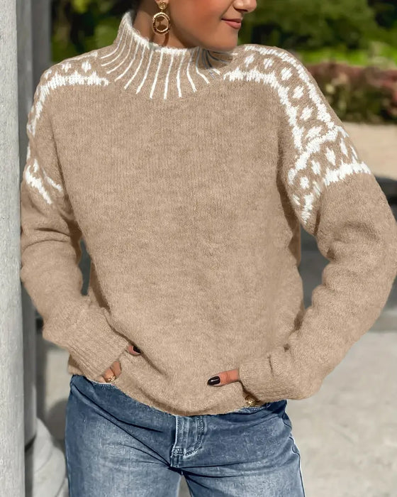 Livia – Gestrickter Pullover