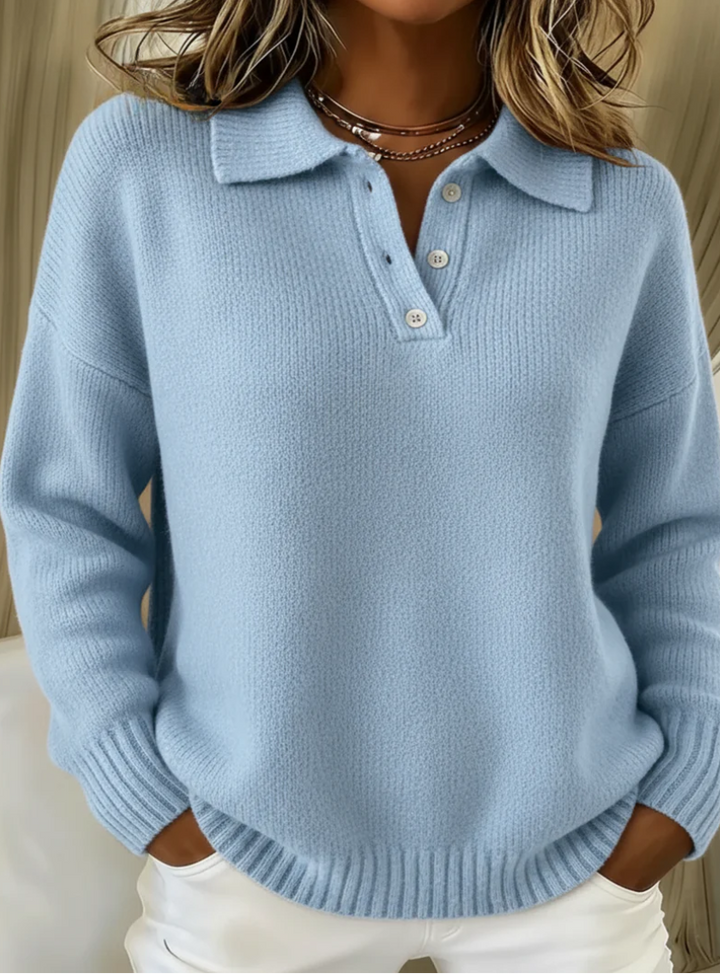 Herra – Weicher Polo-Pullover