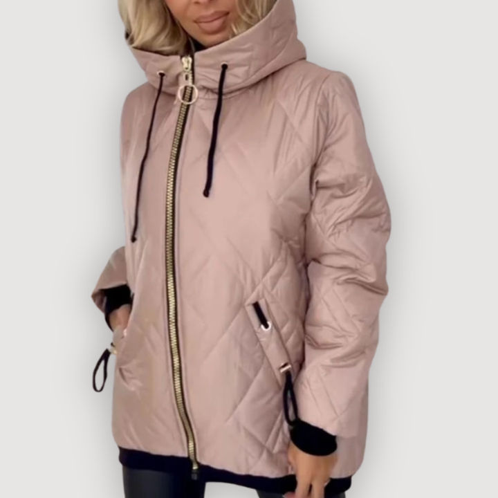MAURA – KAPUZENJACKE MIT STEPPUNG