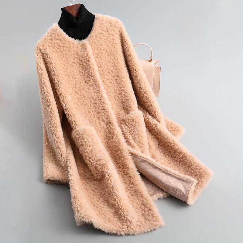 Madison™ | Plüschiger Winter-Teddyfellmantel