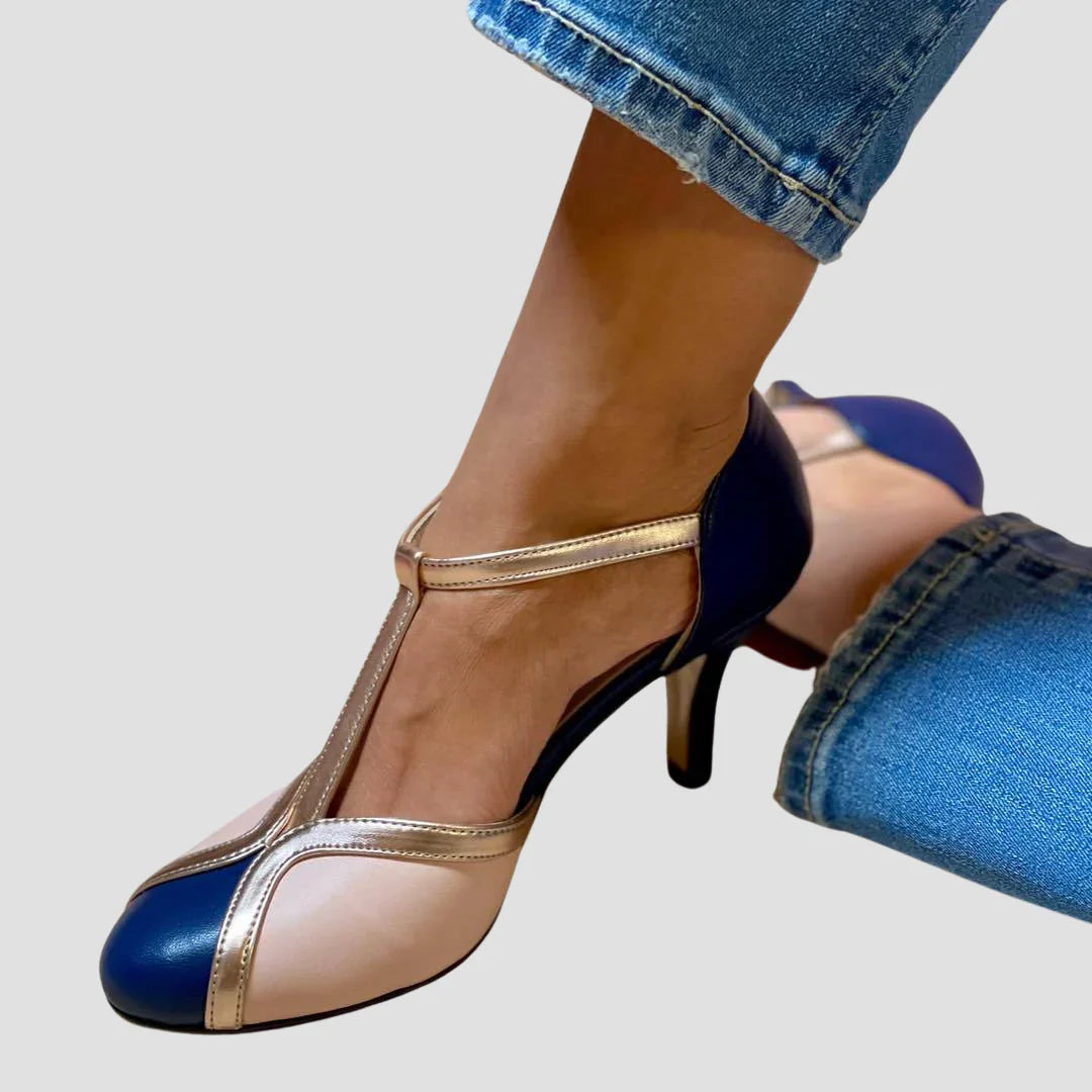 FINA | BIKOLORE SANDALEN MIT ABSATZ