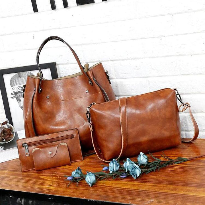 Sutton – Stilvolles Retro-Handtaschenset, 4-teilig
