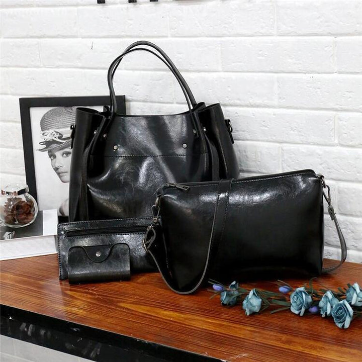 Sutton – Stilvolles Retro-Handtaschenset, 4-teilig