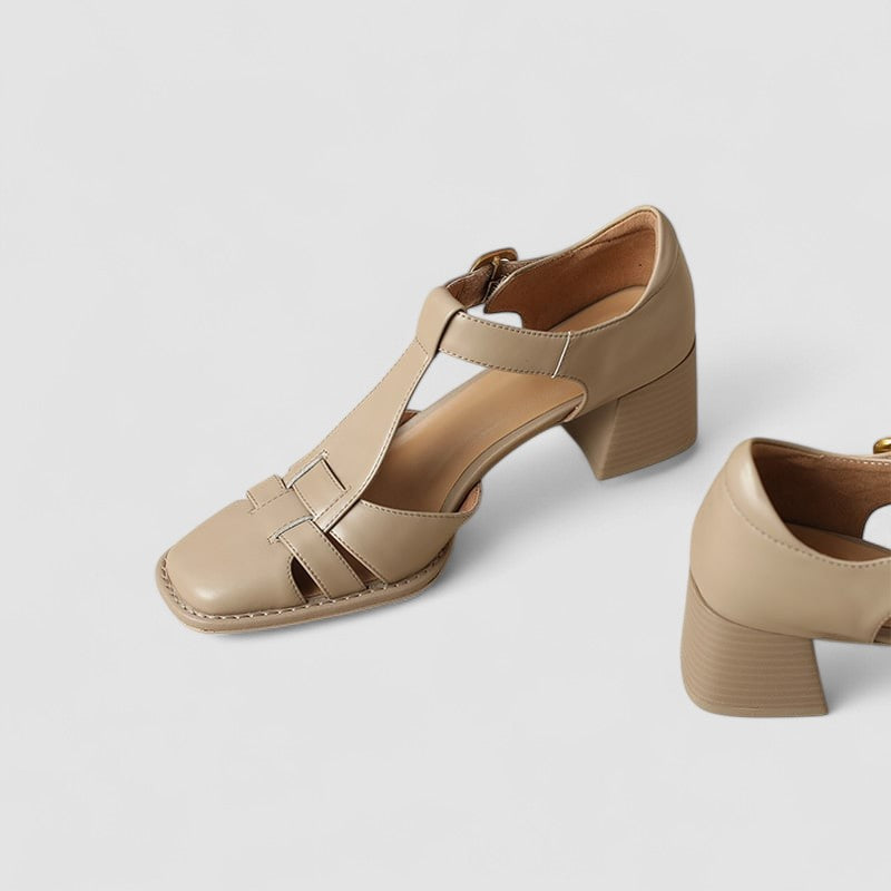 Elyxiana | Orthopädische Stiefeletten mit T-Riemen