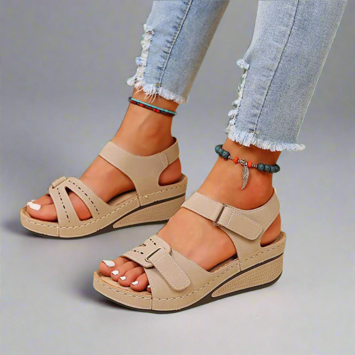 GUDULA | ELEGANTE ORTHOPÄDISCHE SANDALEN FÜR SCHMERZFREIE SOMMERTAGE