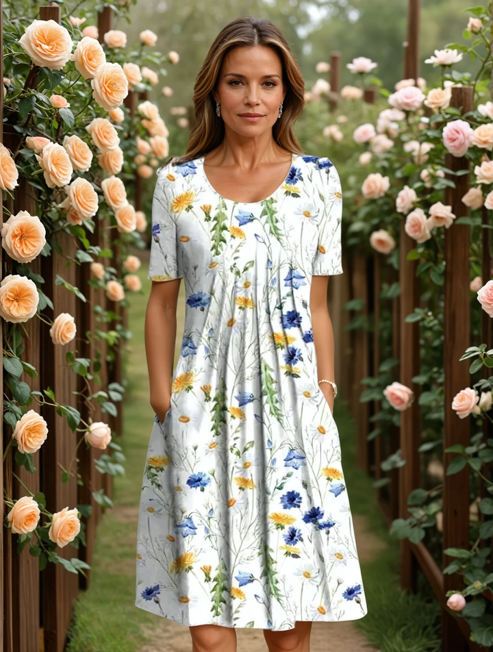 MARGA | ELEGANTE KLEIDER MIT KASCHIERENDEM BAUCHBEREICH