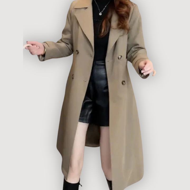 PAIGE – KLASSISCHER LANGER MANTEL