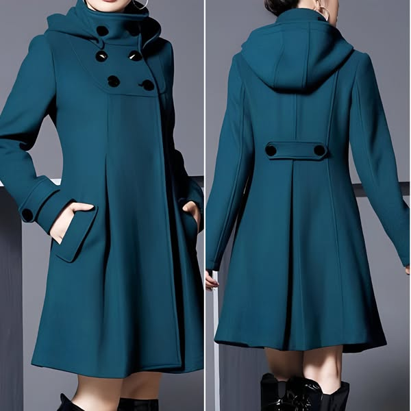 Solvara™ - Elegante Jacke mit Taschen und Kapuze