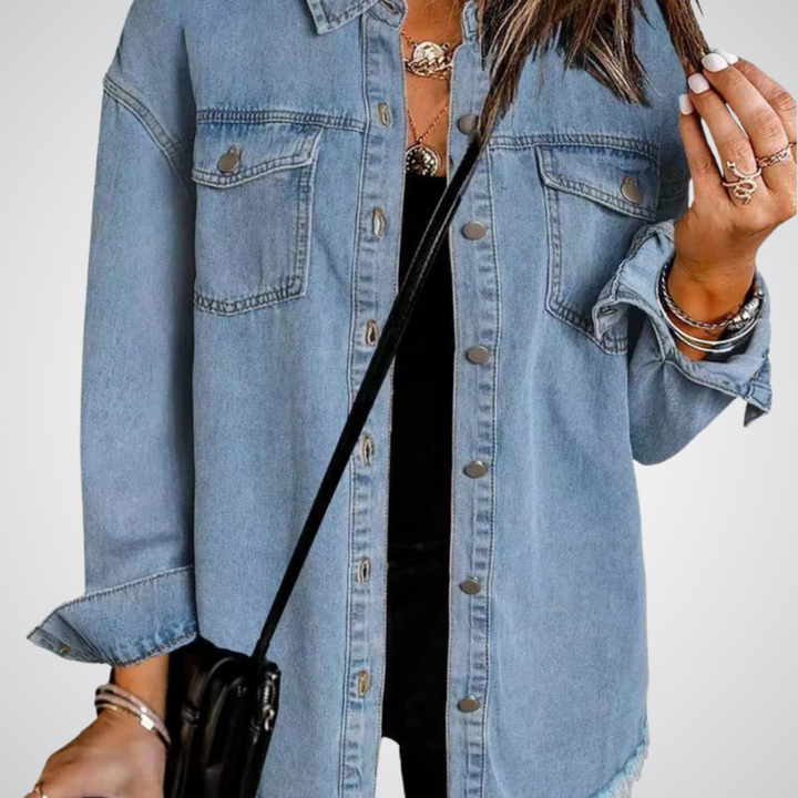 Mathilde™ - Klassische Jeansjacke für jeden Tag
