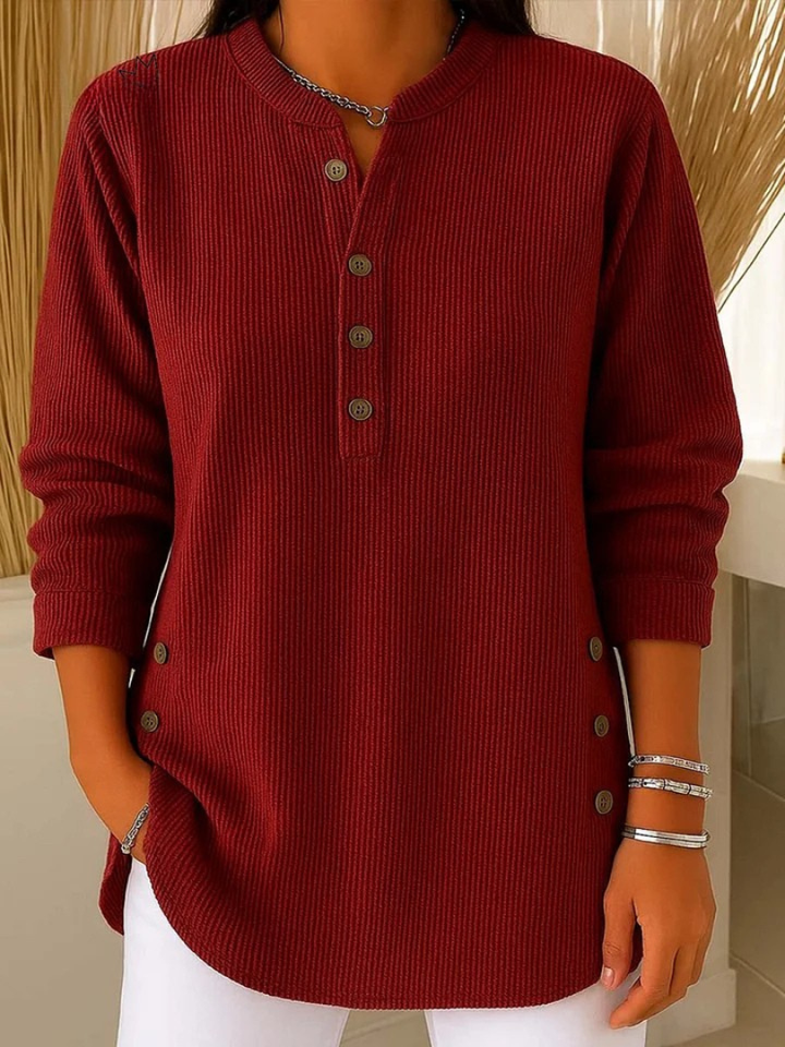 SERAPHINA | Klassischer Pullover mit Rundhalsausschnitt