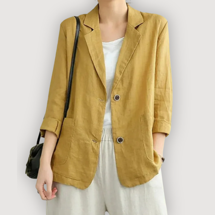 MAREN – LEINENBLAZER