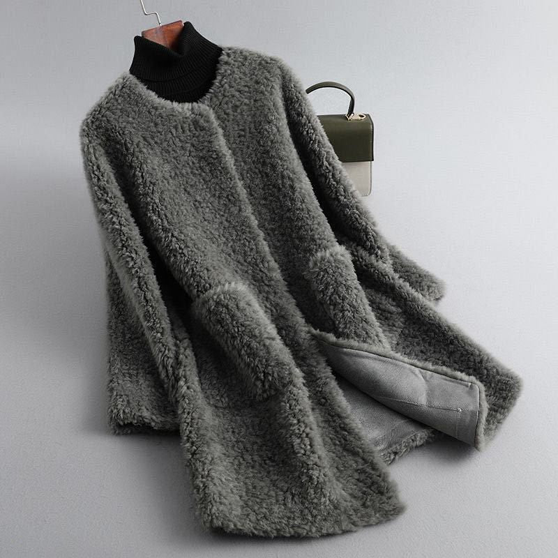 Madison™ | Plüschiger Winter-Teddyfellmantel