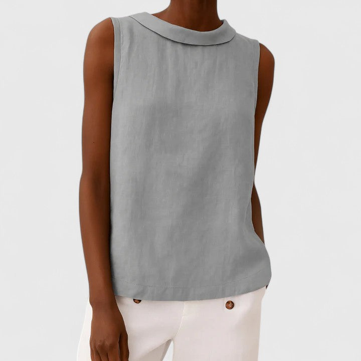 Anastine | Elegante Bluse mit Rollkragen