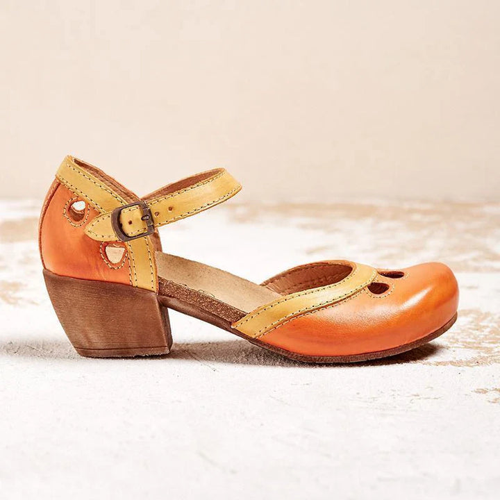 CELDA – BEQUEME SANDALEN MIT NIEDRIGEM ABSATZ