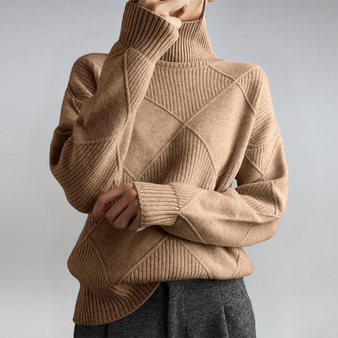 Anne | Luxuriöser Rollkragenpullover