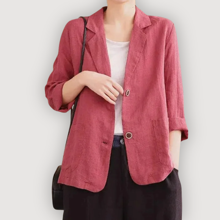 MAREN – LEINENBLAZER