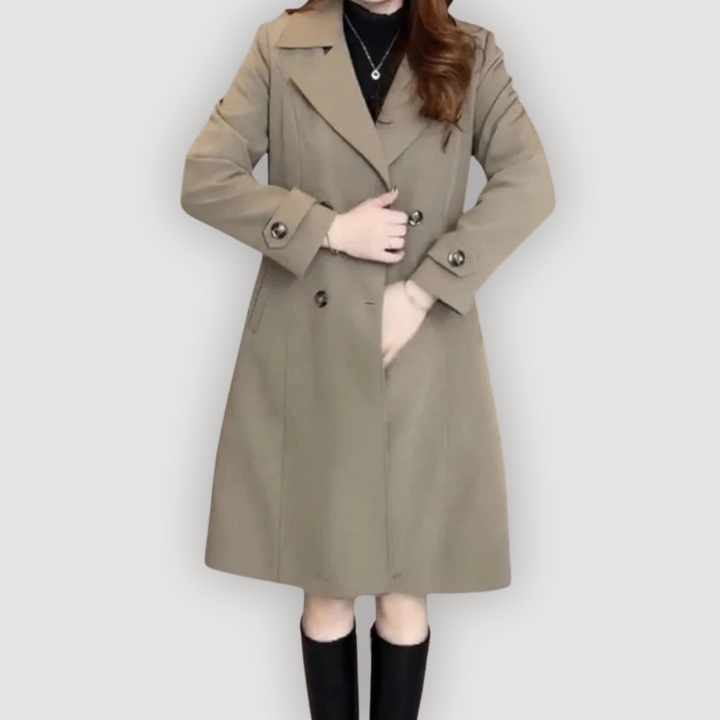 PAIGE – KLASSISCHER LANGER MANTEL