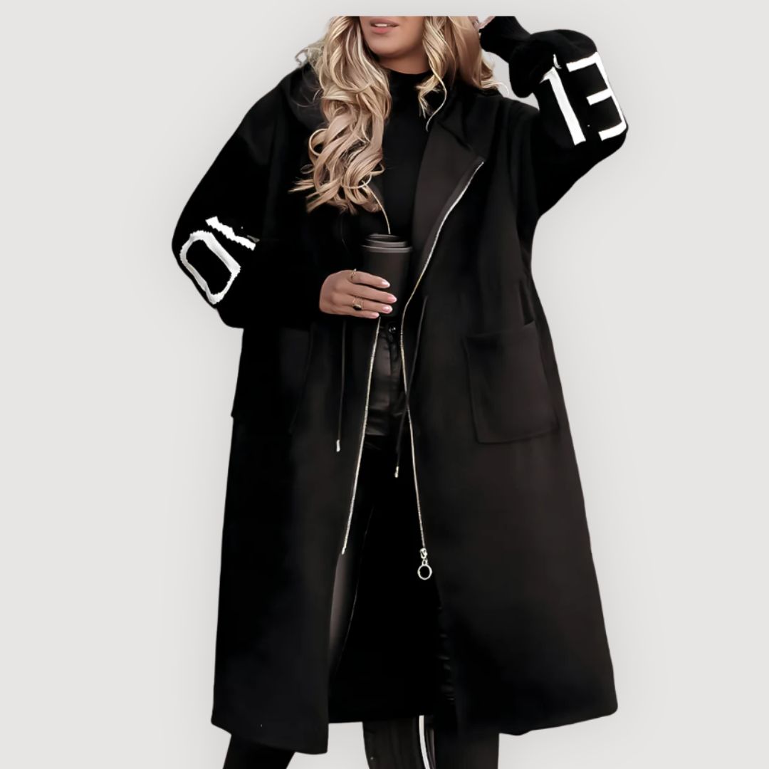 NOELLE – STYLISCHER LANGER MANTEL