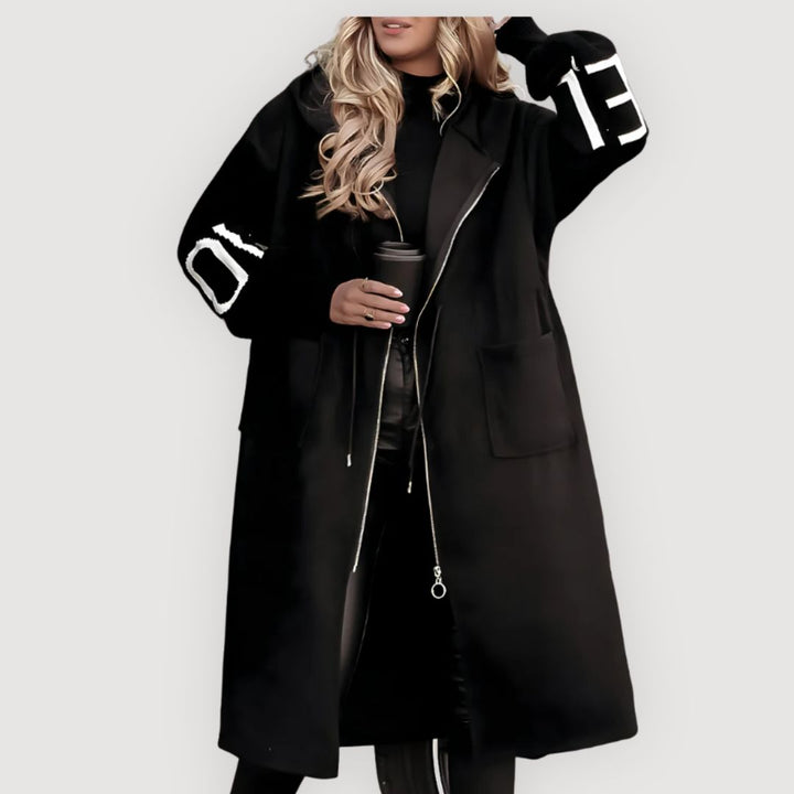 NOELLE – STYLISCHER LANGER MANTEL