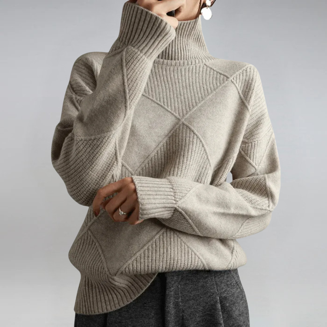 Anne | Luxuriöser Rollkragenpullover