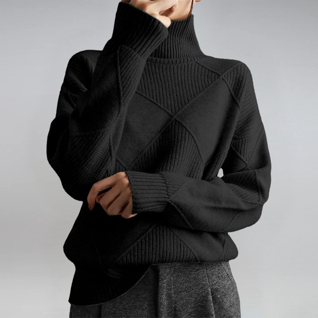 Anne | Luxuriöser Rollkragenpullover
