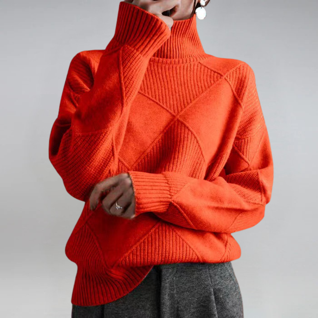 Anne | Luxuriöser Rollkragenpullover