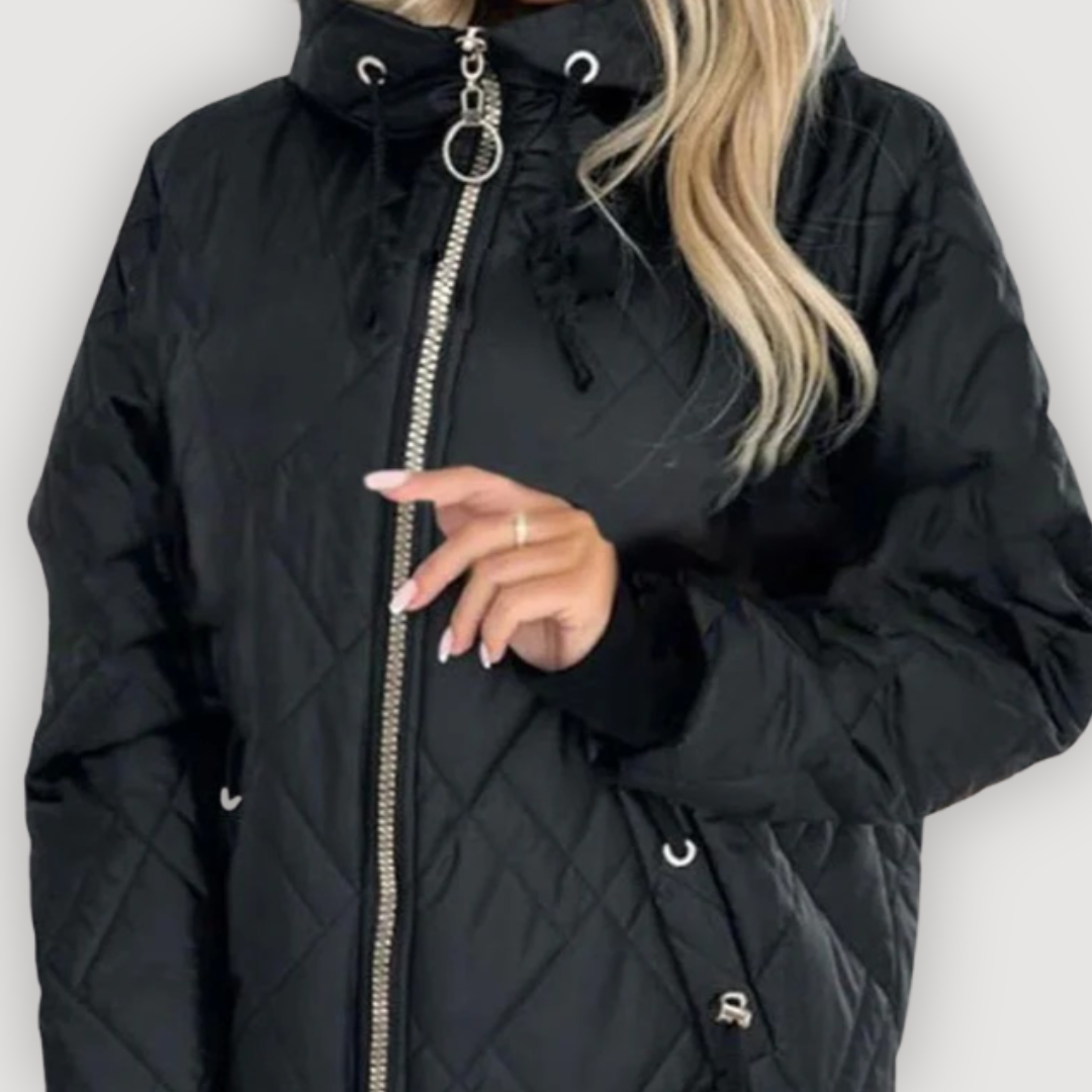 MAURA – KAPUZENJACKE MIT STEPPUNG