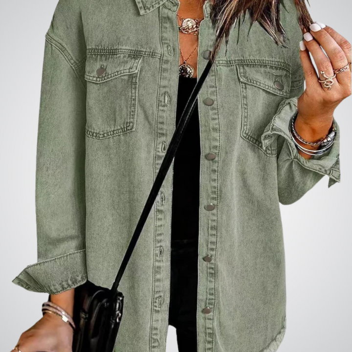 Mathilde™ - Klassische Jeansjacke für jeden Tag