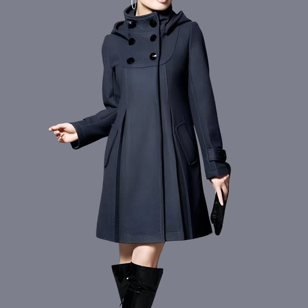 Solvara™ - Elegante Jacke mit Taschen und Kapuze