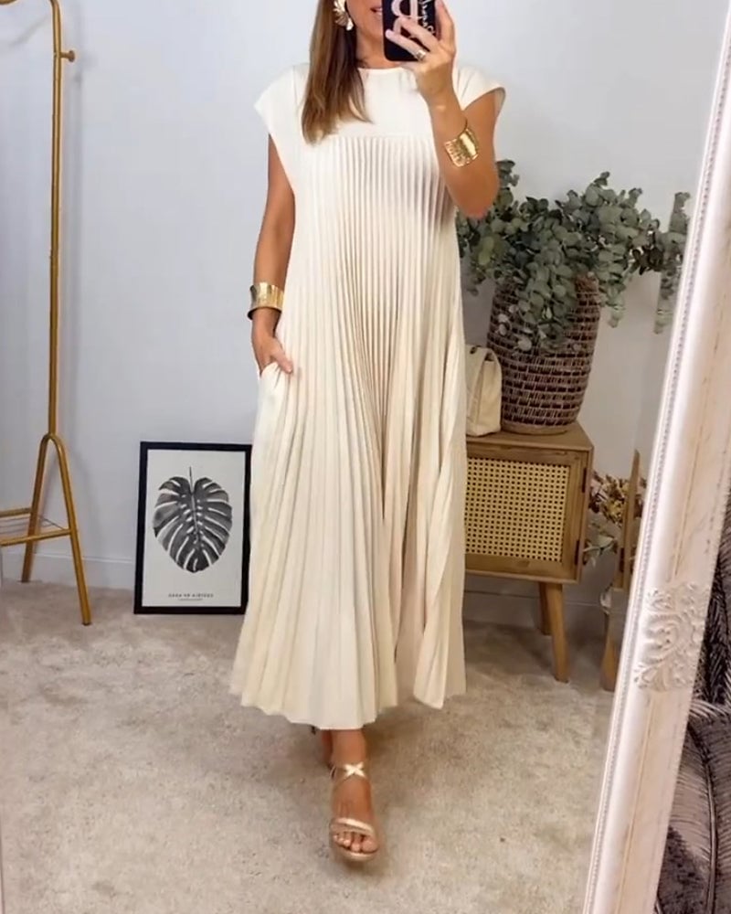 Grazia | Müheloses, elegantes Faltenkleid
