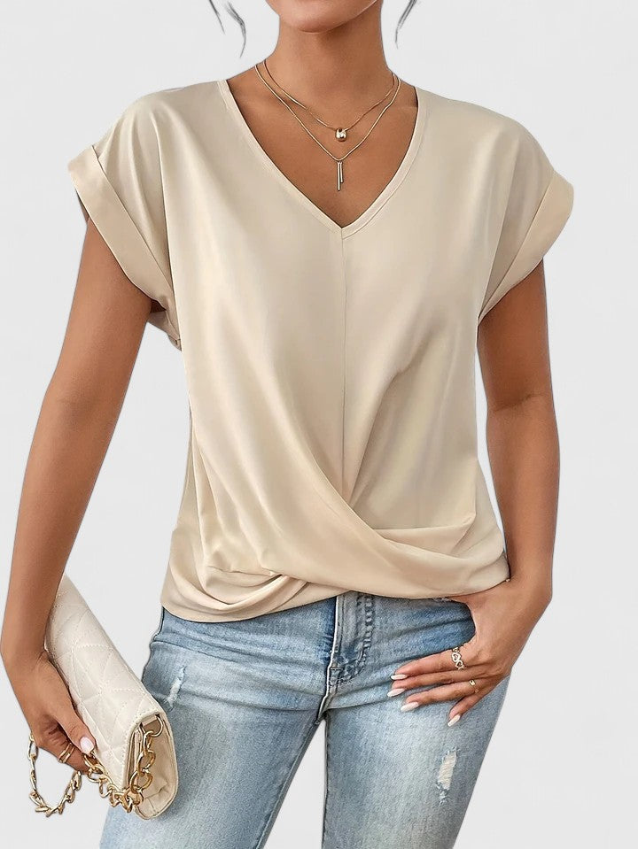 Mahrianne | Bequeme Bluse mit V-Ausschnitt