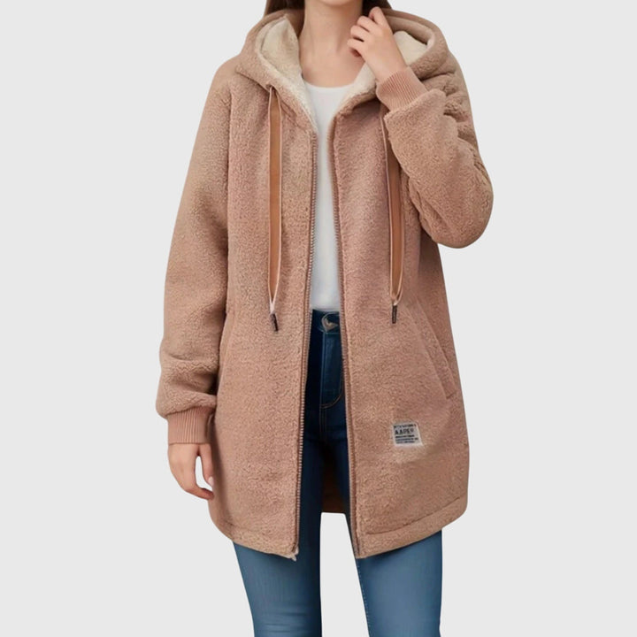 Glistra™ - Damen Teddyfleece Jacke – Bequem und Stilvoll