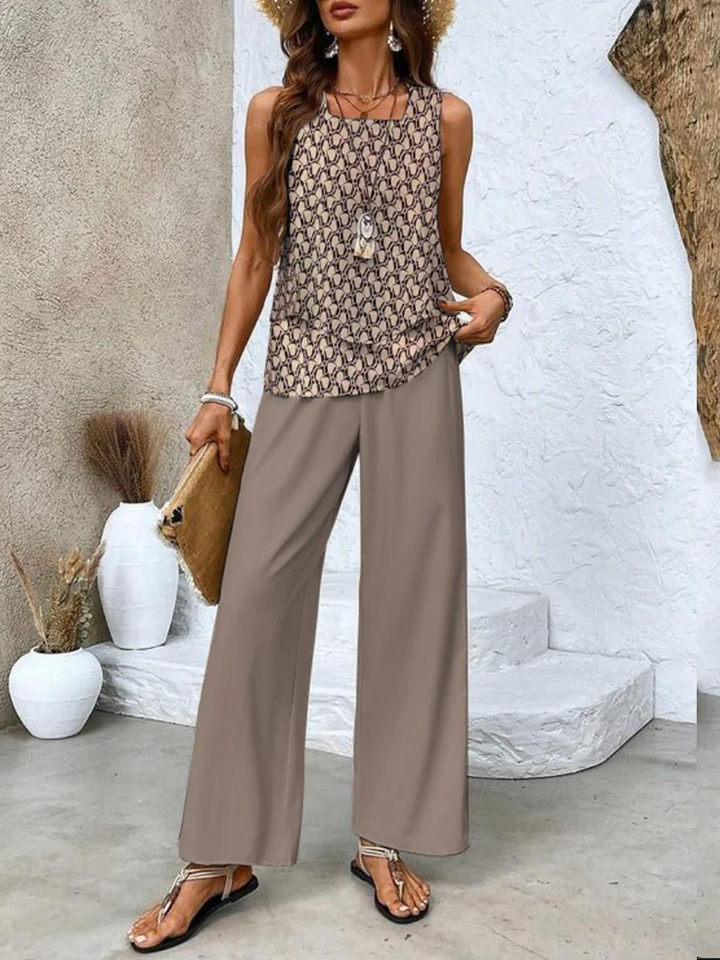 TESSA | ELEGANCKI LETNI ZESTAW CASUAL
