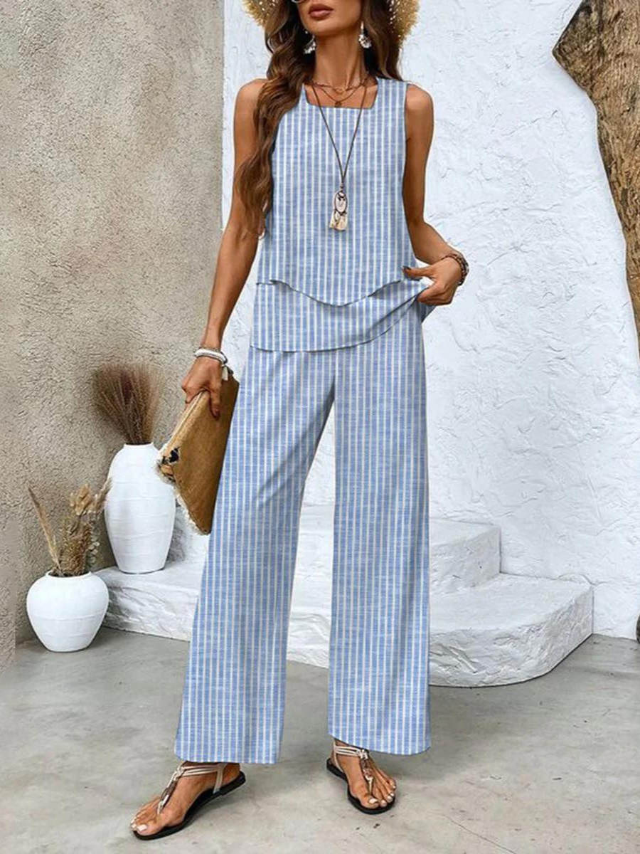 TESSA | ELEGANCKI LETNI ZESTAW CASUAL