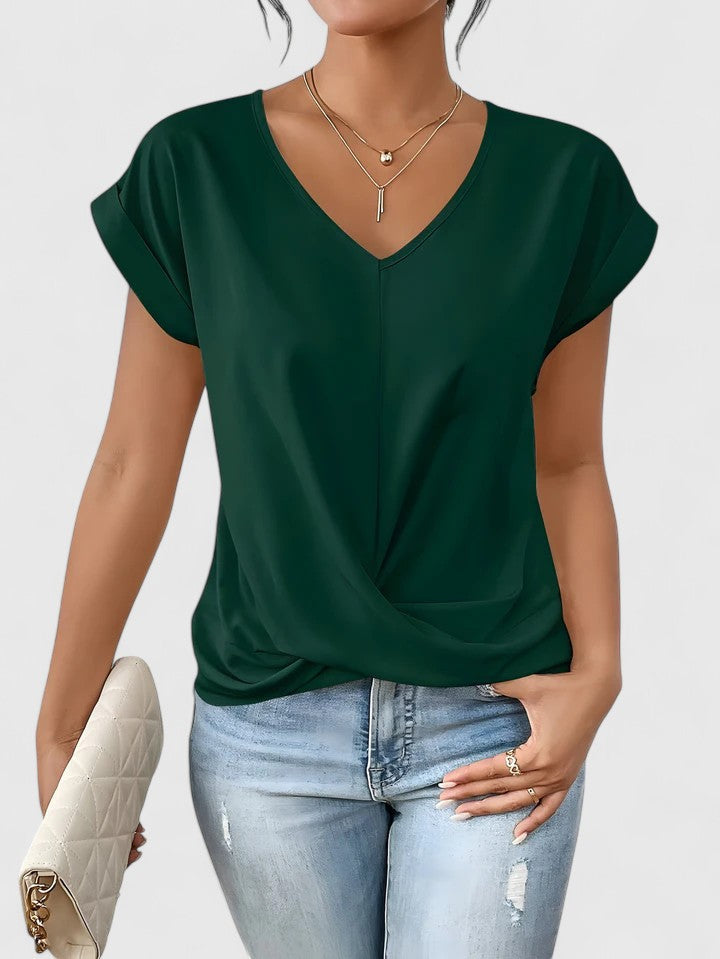 Mahrianne | Bequeme Bluse mit V-Ausschnitt