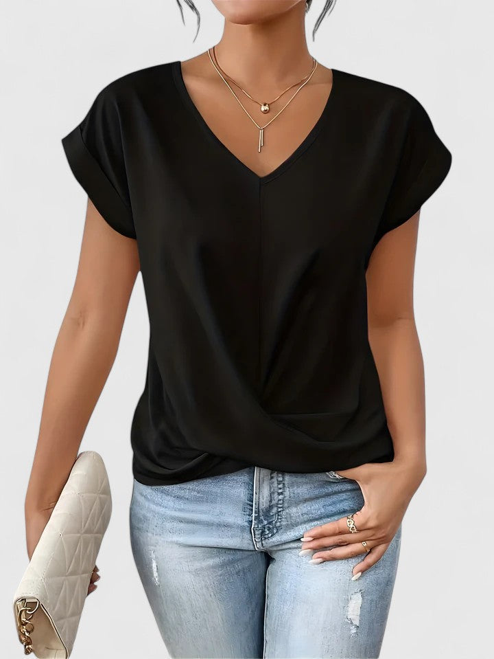 Mahrianne | Bequeme Bluse mit V-Ausschnitt