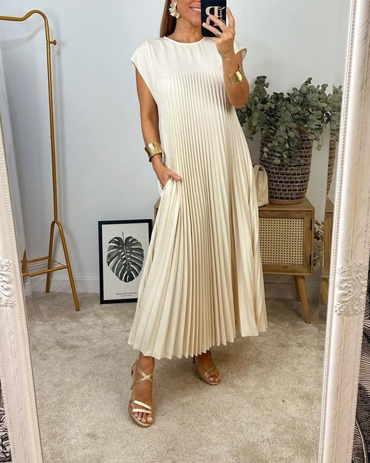 Grazia | Müheloses, elegantes Faltenkleid