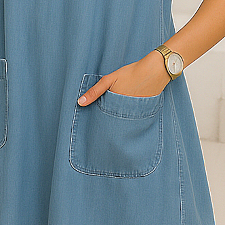 Kynava - Denim mini jurk