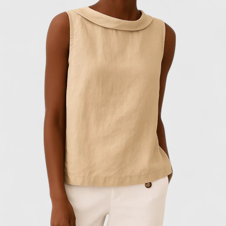 Anastine | Elegante Bluse mit Rollkragen