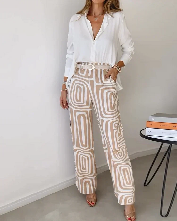 Lysa - Comfortable Stylish Set (Free Belt)