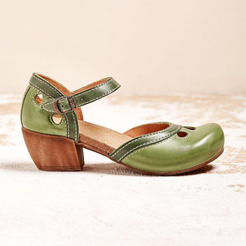 CELDA – BEQUEME SANDALEN MIT NIEDRIGEM ABSATZ