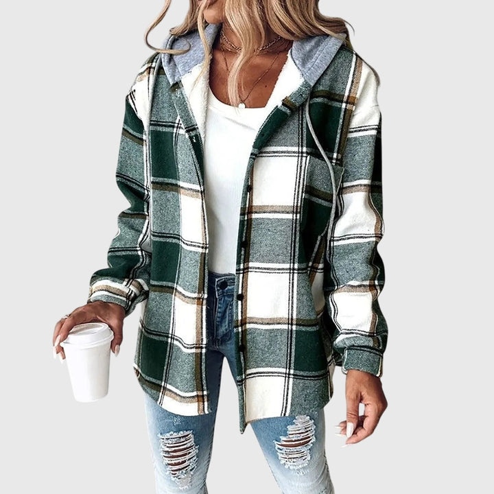 Martina™ | Damen-Mesh-Jacke mit Knöpfen
