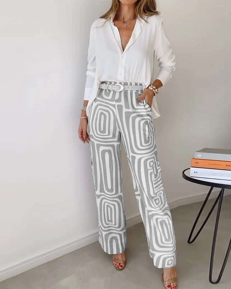 ZARA | GEMÜTLICHES, TRENDIGES LOUNGE-SET (GRATISGÜRTEL)